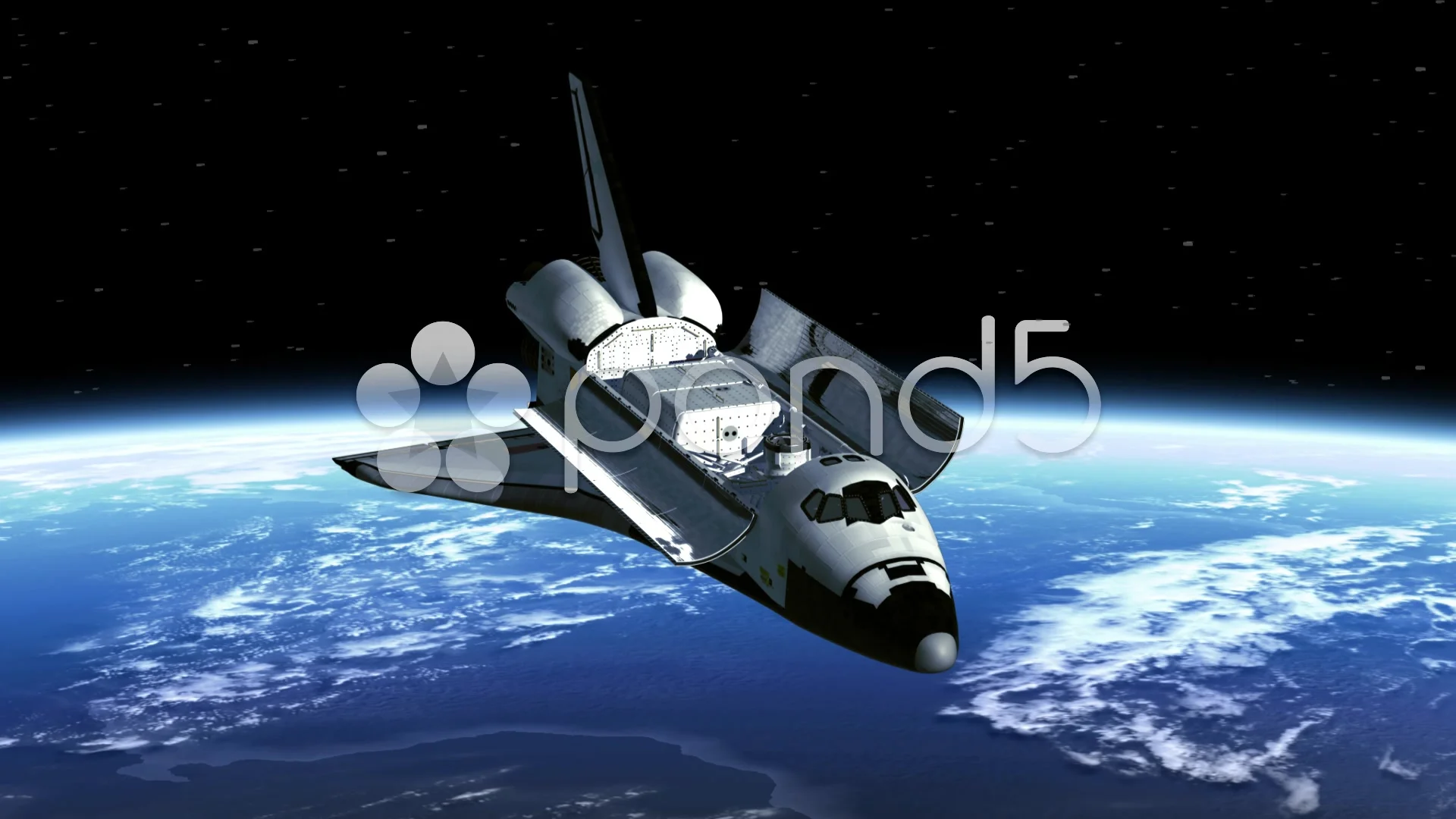 b space shuttle hatch door