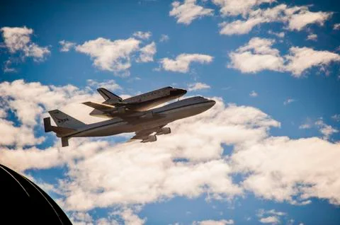 Space shuttle Foto stock