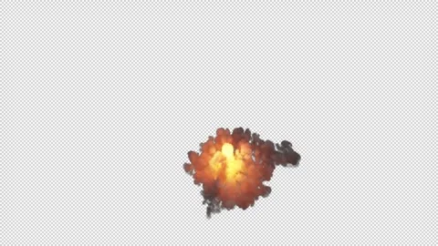 A space shuttle takes off or missile launch from top view Stock Footage 287883745