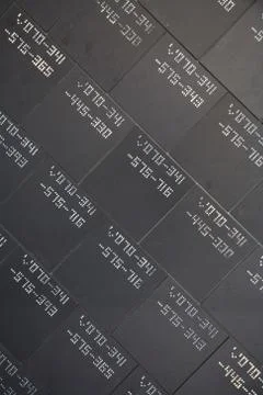 Space shuttle tiles Stock Photos