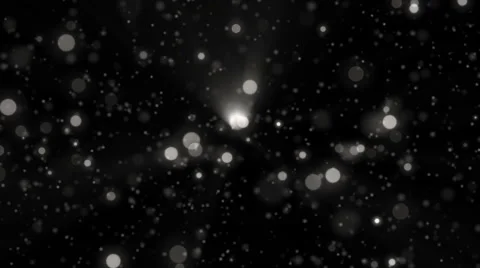 Space silver background with particles. | Stock Video | Pond5