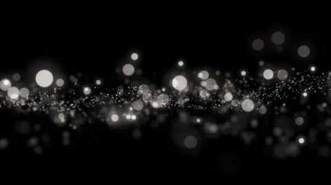 Space silver background with particles. Video stock 62416931