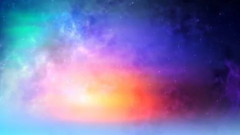 Space sky loop Stock Footage 72934852