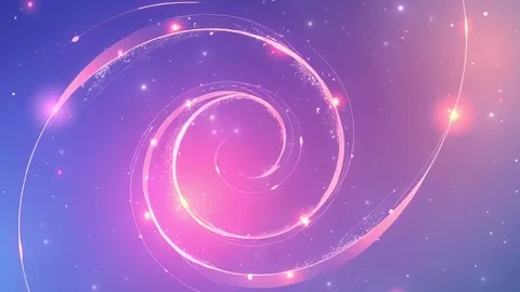 Space Sky universe spiral effects scene Stock Footage 303814289