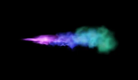 Space smog vector - game design magic on isolated background. Stock Illustration