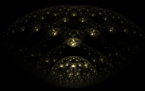 Space is something in the dark Stock Illustration