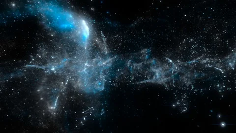 Space spiral 015 Stock Footage 75957020