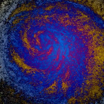 Space spiral background. Abstract backdrop. Illustrazione stock