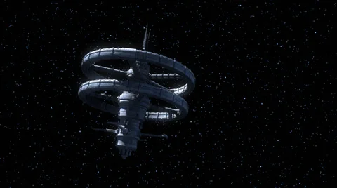 Space Staion 01 Stock Footage 35783071