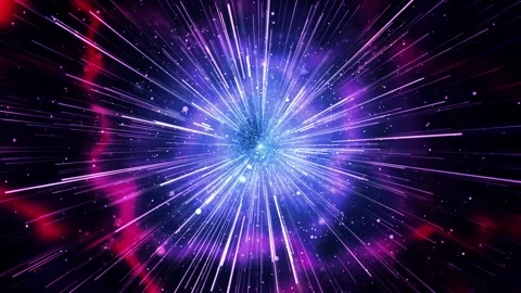 Space Star Burst Stock-Footage 317841013