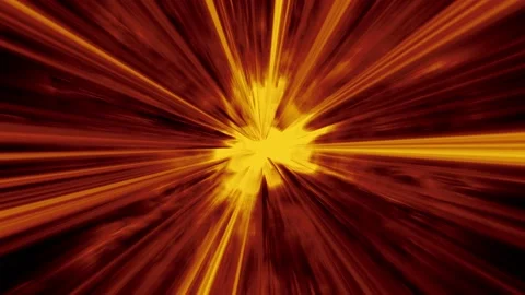 Space star with solar light - looped animation Vídeo Stock 99306904