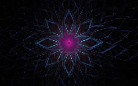 Space star symbol Stock Illustration