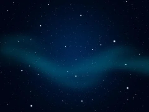 Space Starry Sky Background - Illustration Illustrazione stock