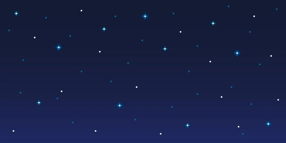 Space starry sky Stock-Illustration