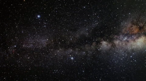 Space Stars Background Stock Footage