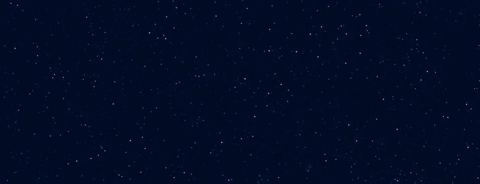 Space stars background. Light night sky vector Stock Illustration