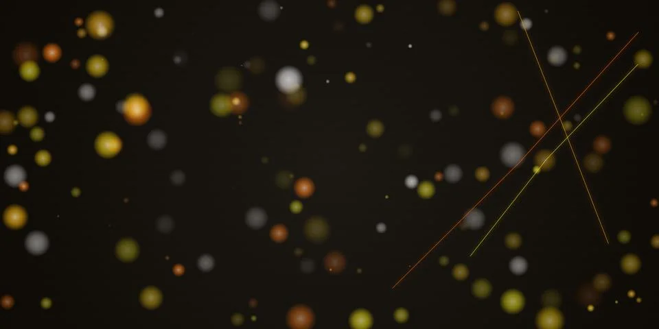 Space stars with intersecting light beams Ilustração Stock