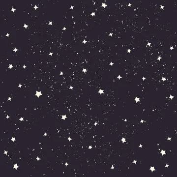 Space with stars vector illustration Stock Illustration