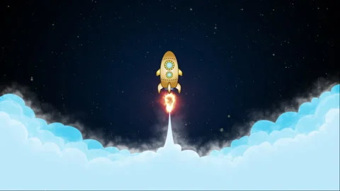 Space, startup, creative idea, business, innovation and technology concept. Stock Footage 275866648