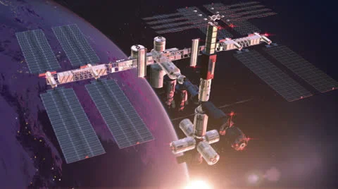 Space Station 2 Video stock 24815198