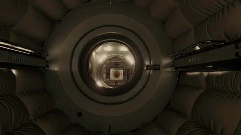 Space station and electronics technology concept Stock Footage 271235696