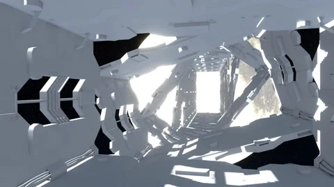 Space Station Background Stock Footage 297746217