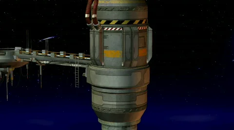 Space station Stock Footage 450983