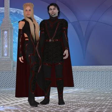 Space Station Stock Illustration