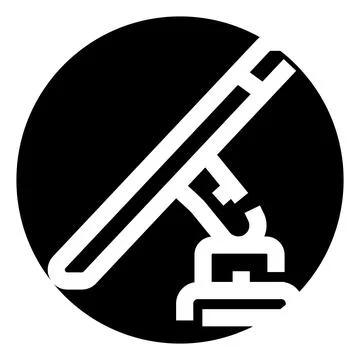 Space station module docking connecting global exploration symbol Illustrazione stock