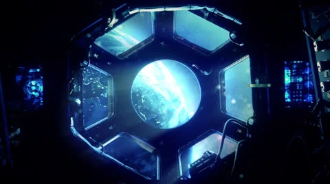 Space Station Move 库存影片 39841141