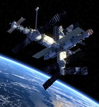 Space Station Stock Photos