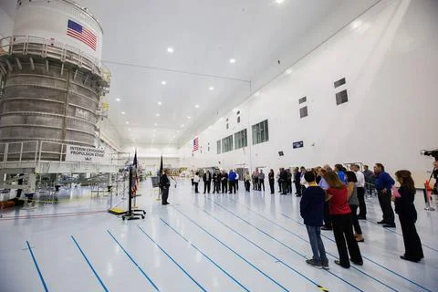 In the Space Station Processing Facility at NASA s Kennedy Space Center in... Foto stock