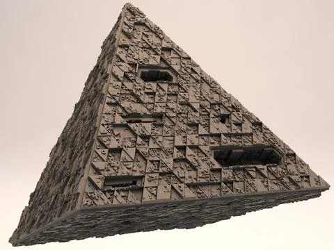 Space Station - The Pyramid 3D Model