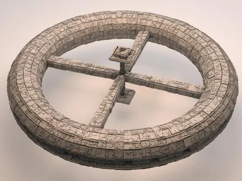 Space Station - The Ring 3D Model