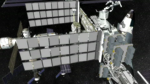Space Station Rotate Видео 862231