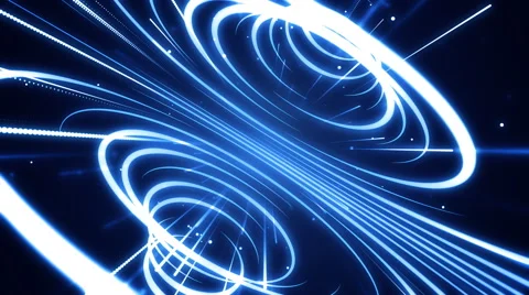 Space Streaks Corridor Background Stock Footage 52527462