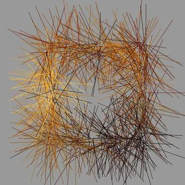 Space strokes of subtle gold and brown. Abstract Background. Gothic Illustrazione stock
