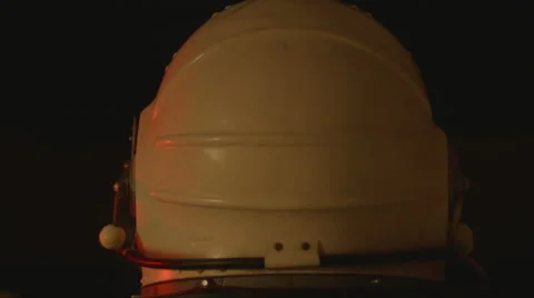Space Suit Helmet Stock Footage 65258333