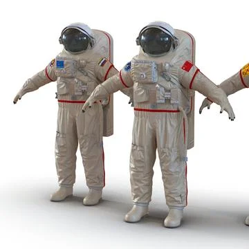Space Suits Collection 2 3D Models ~ 3D Model #96423132