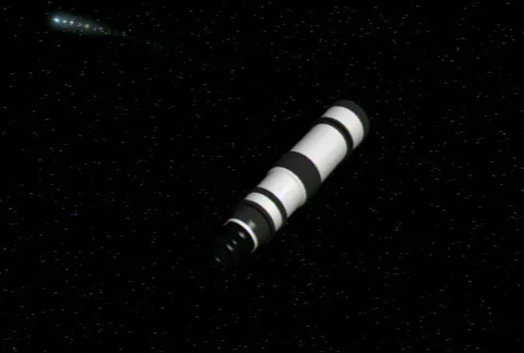 Space Telescope 152 Stock Footage 496591