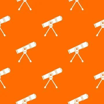 Space telescope pattern seamless Stockillustratie
