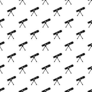 Space telescope pattern vector 스톡 일러스트