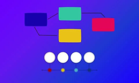 Space for text on abstract background, space for text banner Stock Illustration