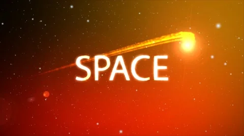 Space Text Animation Stock-Footage 66113075