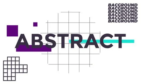 Space for text minimal geometric web banner design Illustrazione stock