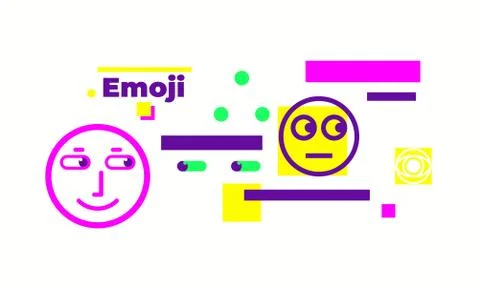 Space for text minimal geometric web banner design Stock Illustration