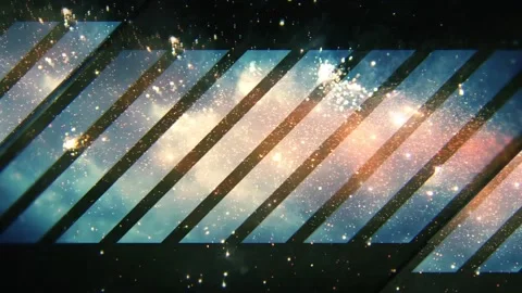 Space Texture with Clouds through Diagonal Pattern Motion Background Stock Footage 143097810