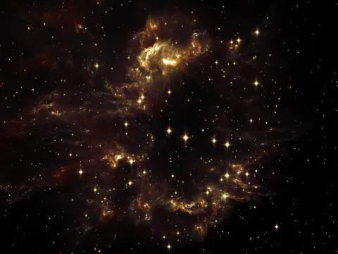 Space Texture Illustration