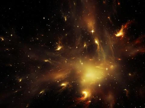 Space Texture Illustration