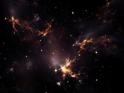 Space Texture Illustration